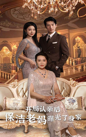 开局认亲后，保洁老妈曝光了身家（100集）热播短剧推荐