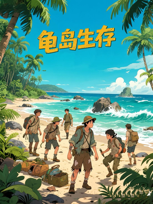 龟岛生存（80集）一口气看完