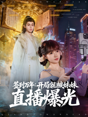 签到万年开局就被妹妹直播曝光（79集）穿越短剧推荐