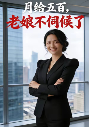 月给五百，老娘不伺候了（60集）追短剧太上头了