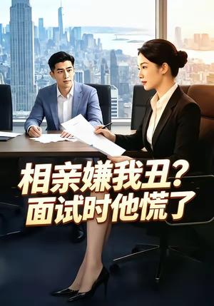 相亲嫌我丑？面试时他慌了（40集）热门短剧推荐。