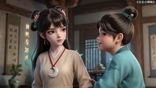 公主小师妹有空间（56集）一起追短剧吧