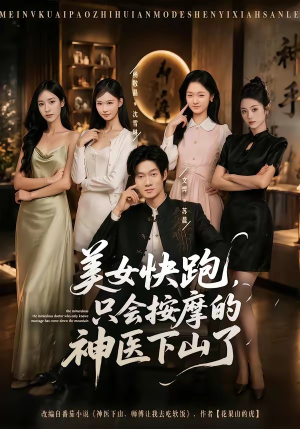 美女快跑，只会按摩的神医下山了（80集）热门短剧推广