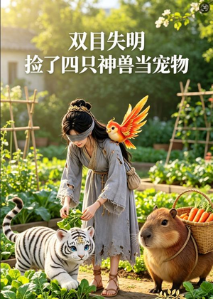 双目失明，捡了四只神兽当宠物（29集）好看的短剧