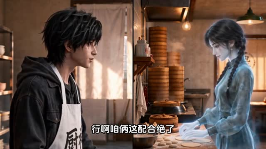 盘下倒闭包子铺，我靠灶灵逆风翻盘（50集）爆款短剧抢先看