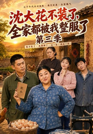 沈大花不装了，全家都被我整服了第三季（62集）穿越短剧推荐