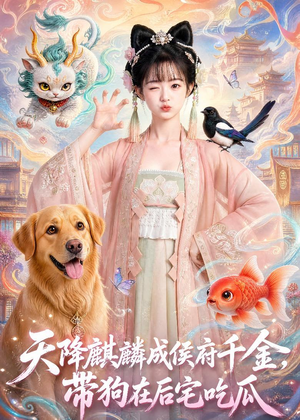 天降麒麟成侯府千金，带狗在后宅吃瓜（60集）免费看