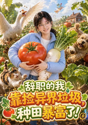 辞职的我靠捡异界垃圾，种田暴富了！（116集）热门短剧推广