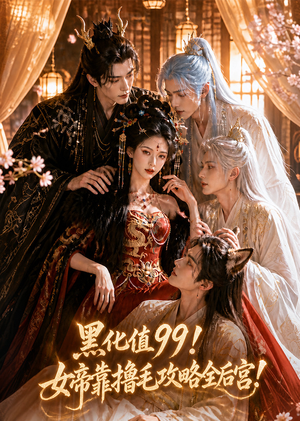黑化值99！女帝靠撸毛攻略全后宫！（60集）全网短剧抢先看