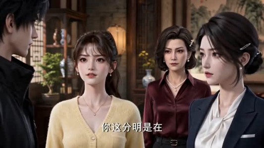 魔君下凡全家偷听我心声（40集）好看又上头短剧
