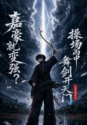 嘉豪就变强?操场雨中舞剑开天门(68集) 嘉豪就变强?操场雨中舞剑开天门(68集)短剧太精彩了