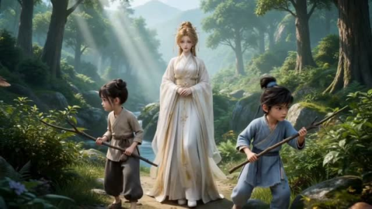 树精小姨逆天了3D版（80集）第一集