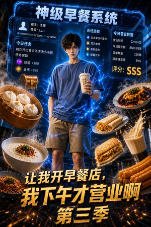 让我开早餐店，我下午才营业啊第三季（81集）短剧中追到爽