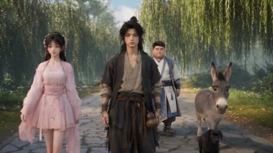 一人一驴一狗坑蒙拐骗去修仙(105集) 一人一驴一狗坑蒙拐骗去修仙(105集)全集我都看完了