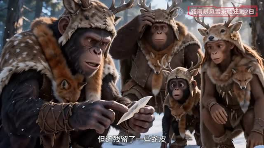 穿成南方古猿,生存百万年!(50集) 穿成南方古猿,生存百万年!(50集)穿越短剧推荐