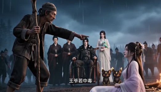 流放灵荒_王妃她能听懂兽语（45集）最近很火的短剧
