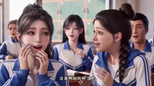 我的同桌兰呦呦：林与呦呦（300集）每天分享短剧