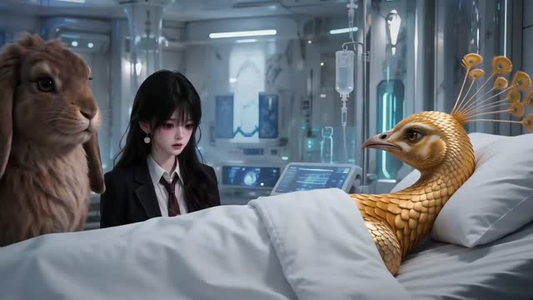 穿到兽人学院，我成了唯一人类（80集）最近很火的短剧