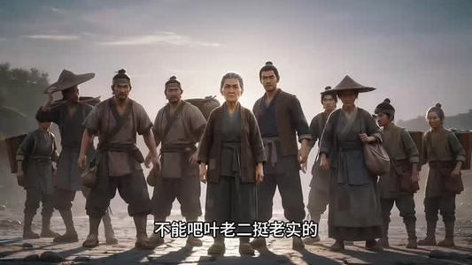 大旱三年，穿过来就逃荒 （136集）热门短剧免费看