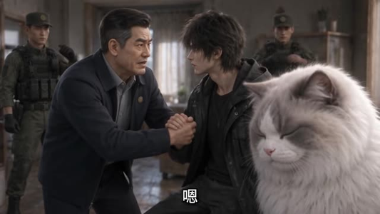 我家猫三百斤给我吃破产了（55集）每日短剧分享
