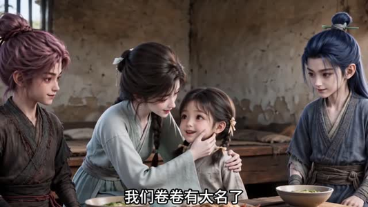 读心盼盼：全家除我都是穿越大佬第一季（133集）短剧演员排行榜